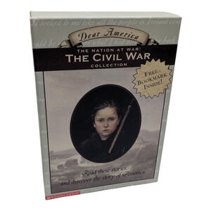 Nation at War Civil War Collection Dear America Boxed Set of 4‎ Books Scholastic
